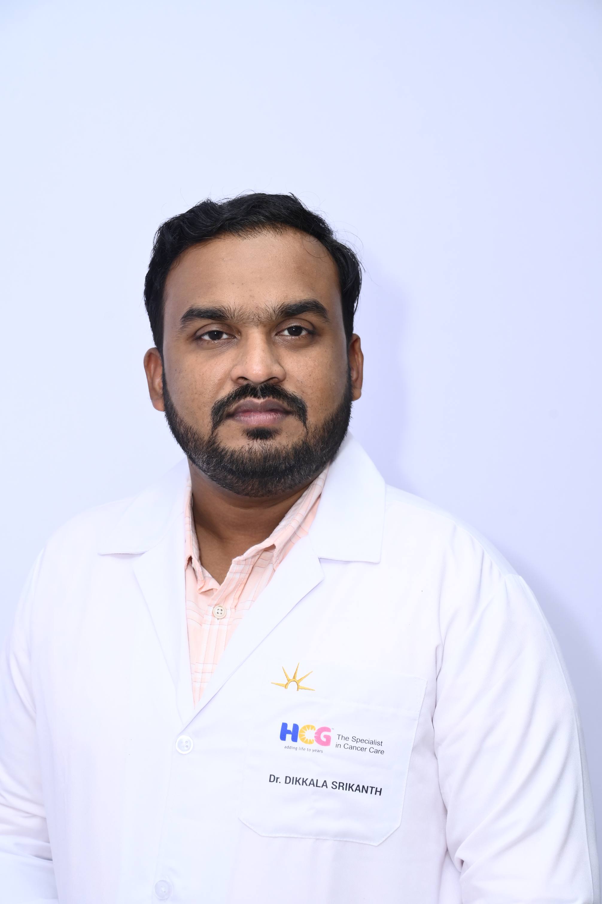 Dr. Dikkala Srikanth, MBBS, DrNB (Medical Oncology), and DNB (Radiation Oncology)